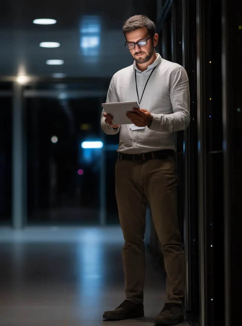 Expert team providing On-Site IT Support Services to enhance your business's strategic success.
