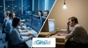 Helpdesk Vs IT Support from GitsTel